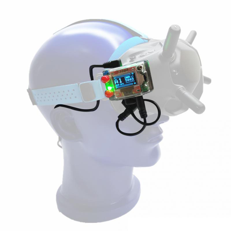 Skyzone Cobra X V2 Fpv Goggles - アダプタ5.8グラムrxポート3.0耐久性のあるシミュレーション簡単使用アクセサリー5v 3Aアナログ受信機モジュール小さなボードdji fpvゴーグル