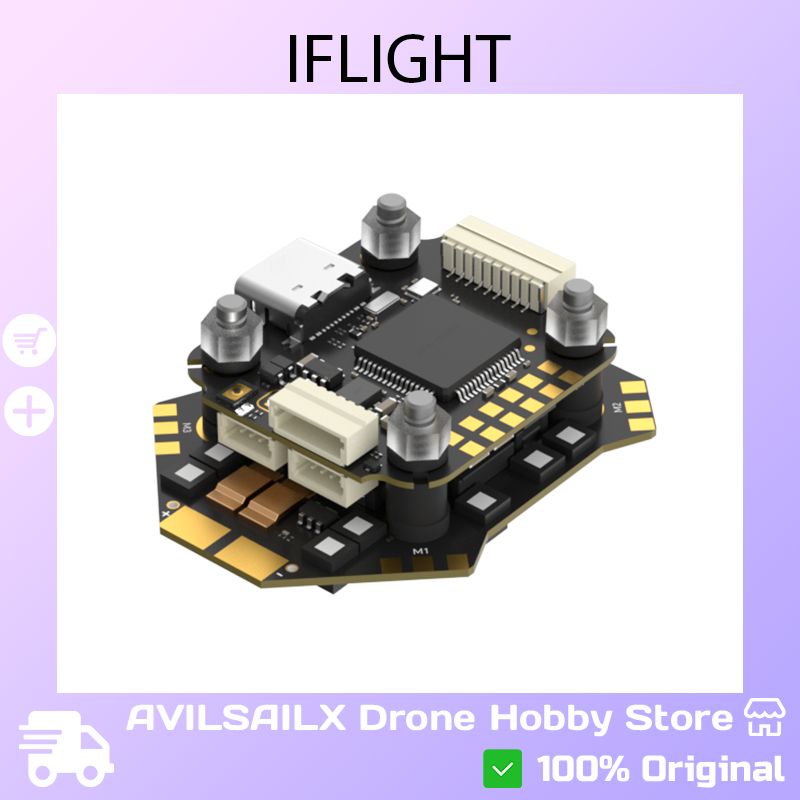 Foxeer Reaper F4 128K 65A Esc - iFlight Borg Mini F7 ミニフライトスタック -