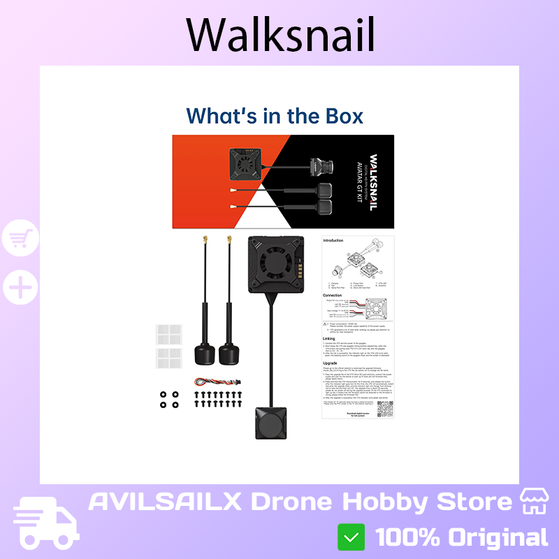 Walksnail Avatar GT FPVキット Max - Foxeer Reaper F4 128K 65A Esc のレビューと価格