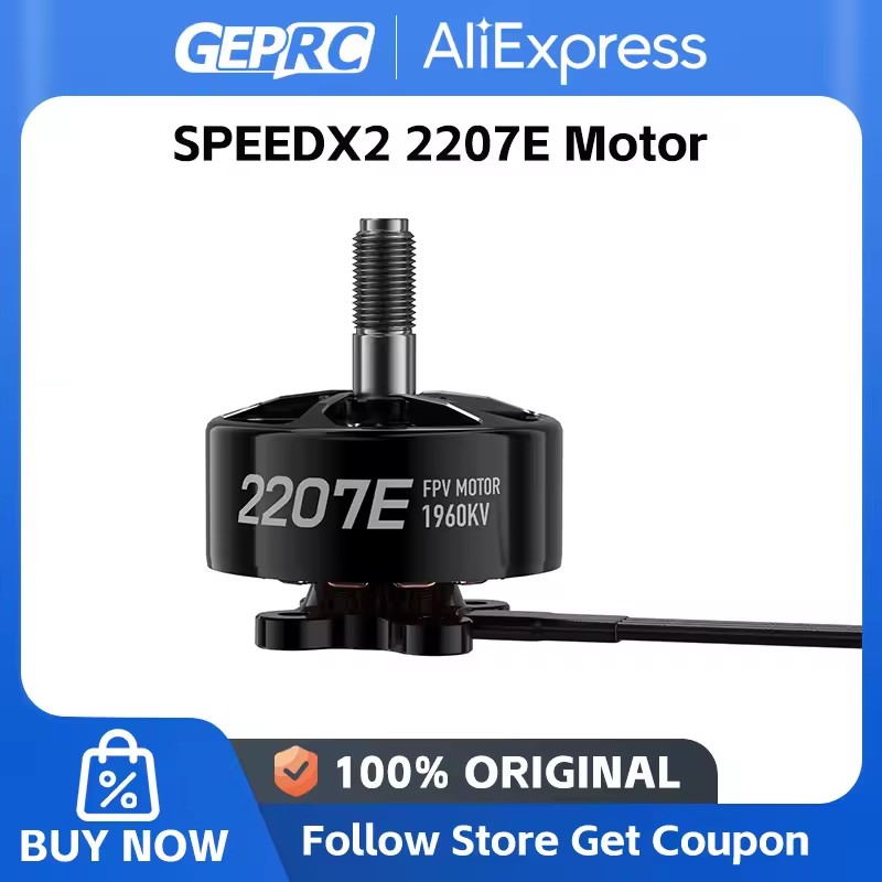 GEPRC SPEEDX2 1/2/4 個 2207E モー - Foxeer Reaper F4 128K 65A Esc のレビューと価格
