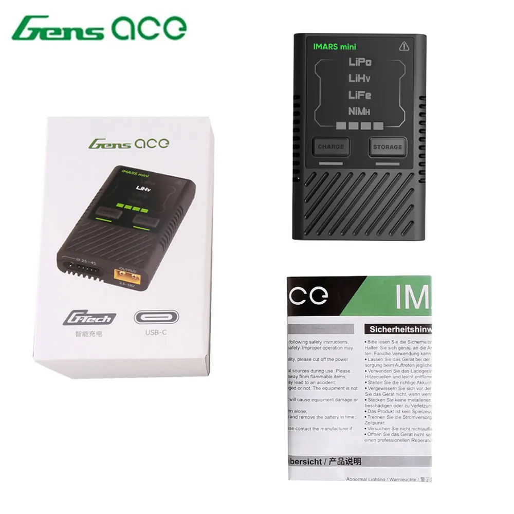 Gens Ace IMARSミニバランスチャージャー2-4S - Foxeer Reaper F4 128K 65A Esc のレビューと価格